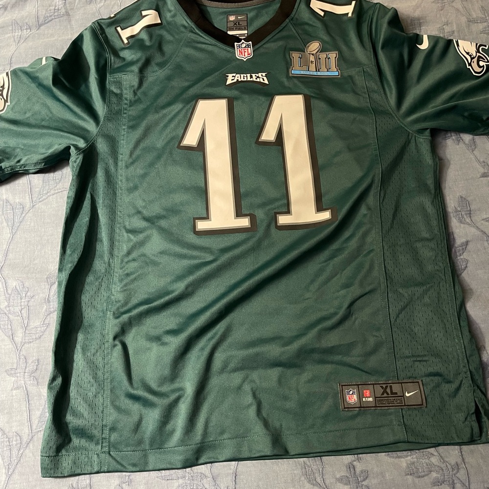 Nike Philadelphia Eagles Carson Wentz Super Bowl jersey
